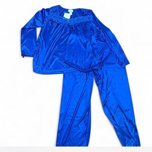 Vibrant Blue women’s  Pajama Set